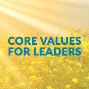 Core Values for Leaders